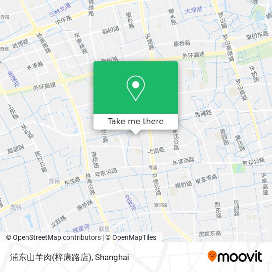 浦东山羊肉(梓康路店) map