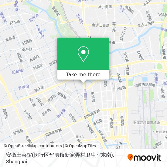 安徽土菜馆(闵行区华漕镇新家弄村卫生室东南) map