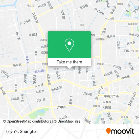 万安路 map