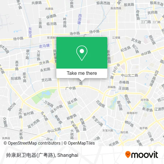 帅康厨卫电器(广粤路) map