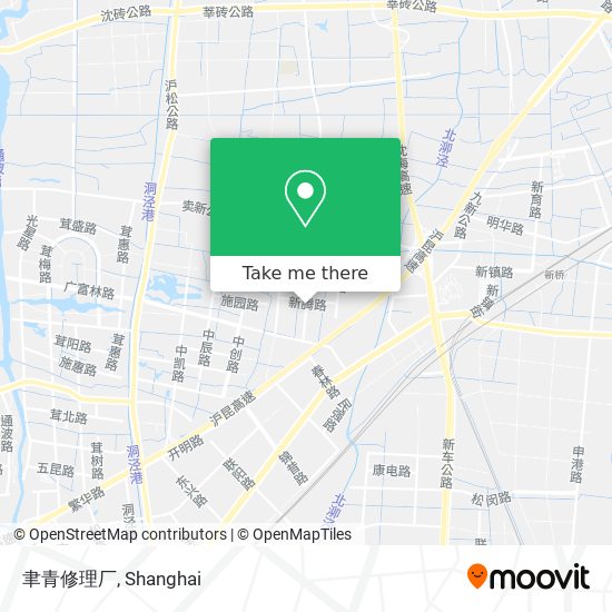 聿青修理厂 map