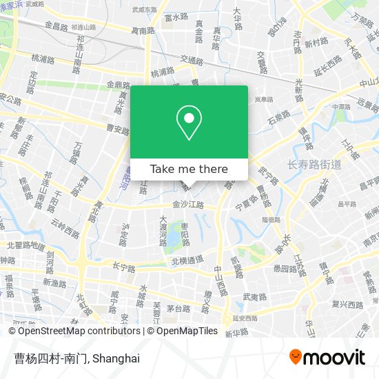 曹杨四村-南门 map