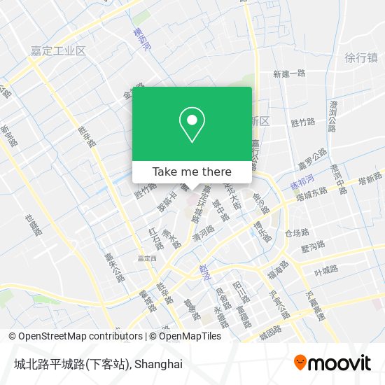 城北路平城路(下客站) map