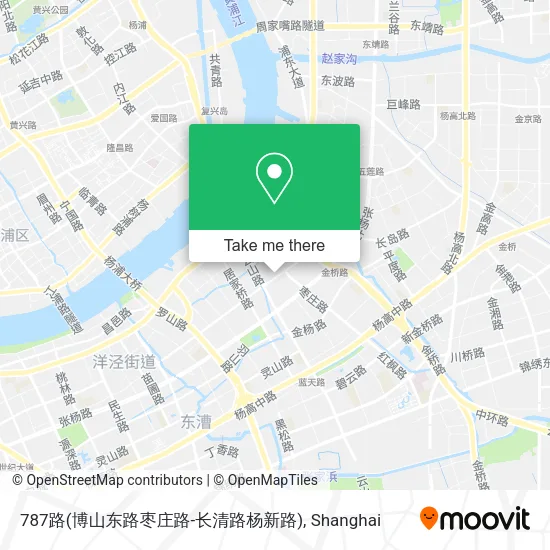 787路(博山东路枣庄路-长清路杨新路) map