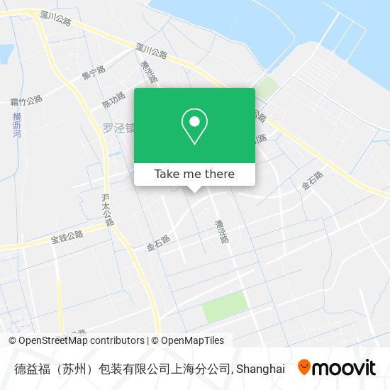 德益福（苏州）包装有限公司上海分公司 map