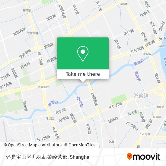 还是宝山区几标蔬菜经营部 map