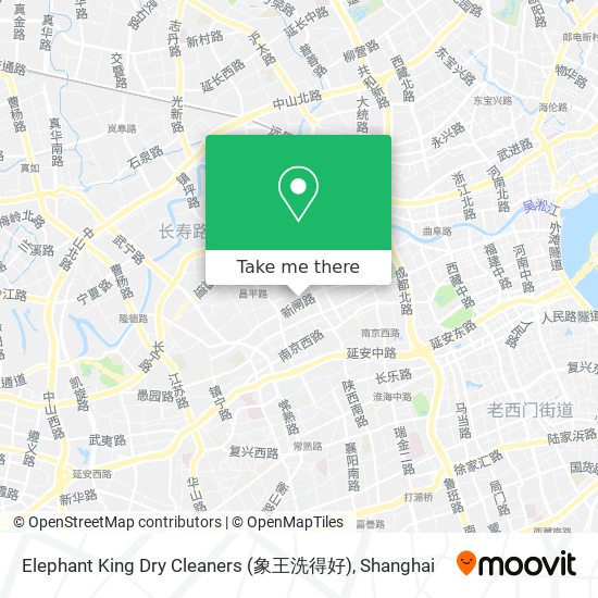 Elephant King Dry Cleaners (象王洗得好) map