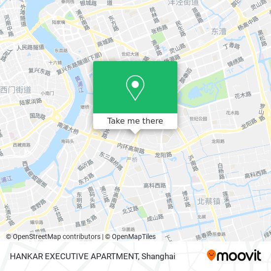 HANKAR EXECUTIVE APARTMENT map