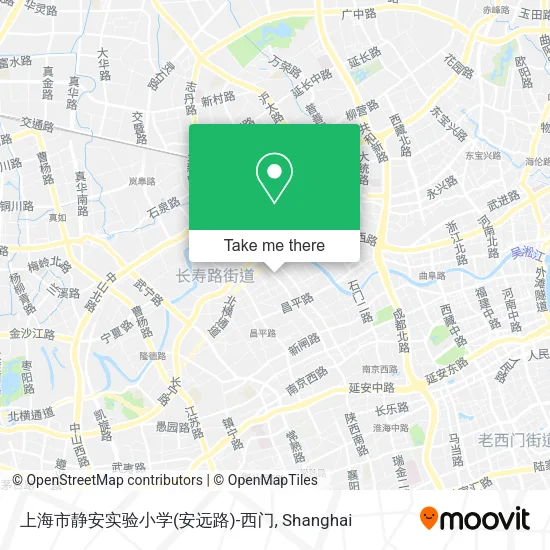上海市静安实验小学(安远路)-西门 map