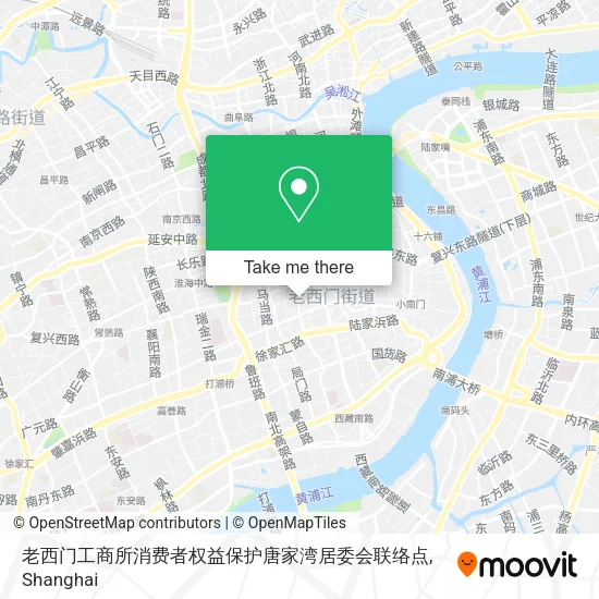 老西门工商所消费者权益保护唐家湾居委会联络点 map