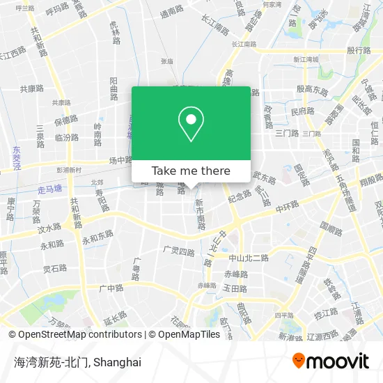 海湾新苑-北门 map