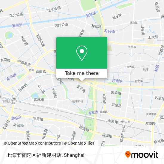上海市普陀区福新建材店 map
