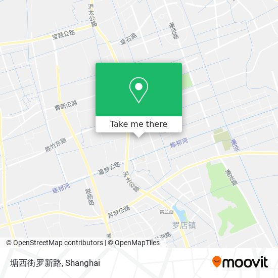 塘西街罗新路 map