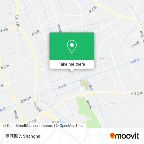 罗新路7 map
