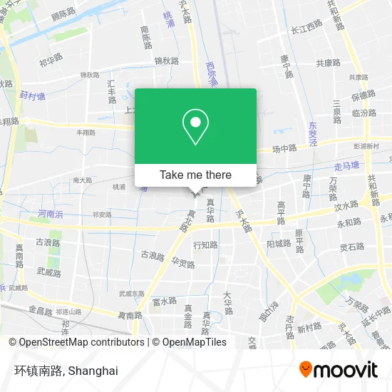 环镇南路 map