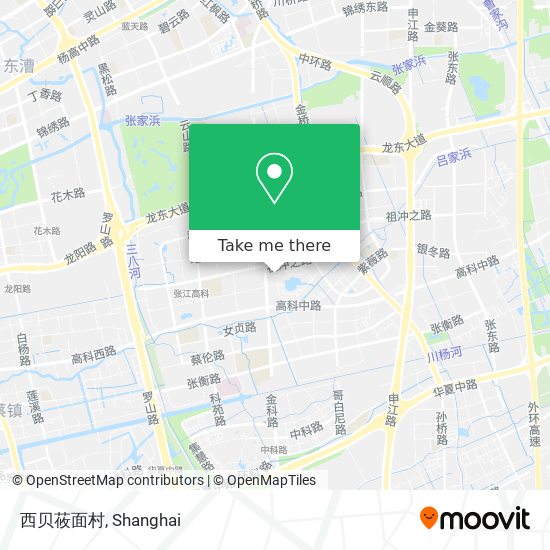 西贝莜面村 map