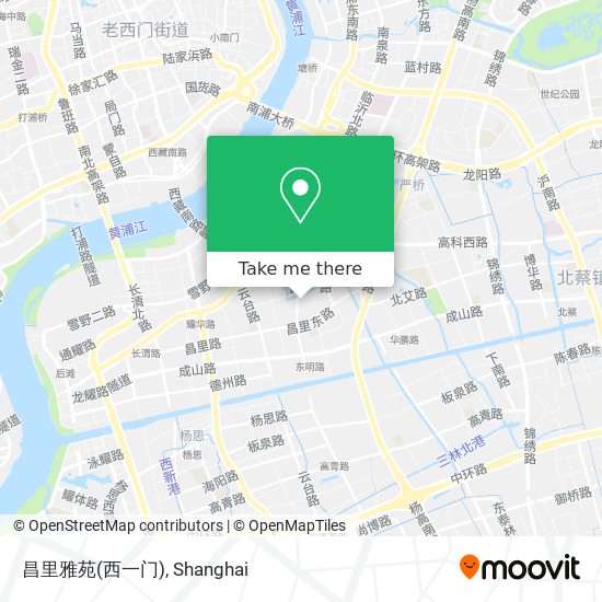 昌里雅苑(西一门) map