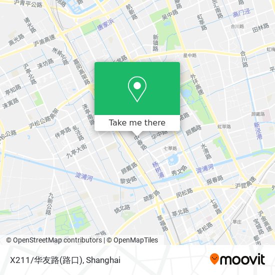 X211/华友路(路口) map