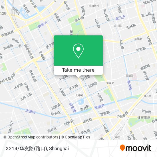 X214/华友路(路口) map