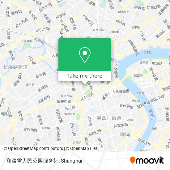 和路雪人民公园服务社 map