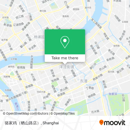 骆家鸡（栖山路店） map