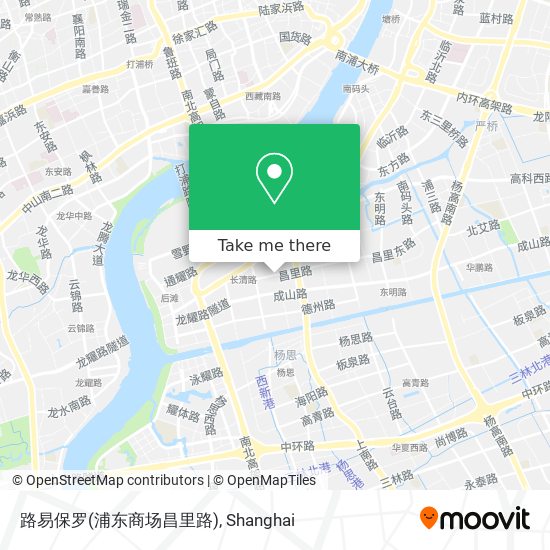 路易保罗(浦东商场昌里路) map