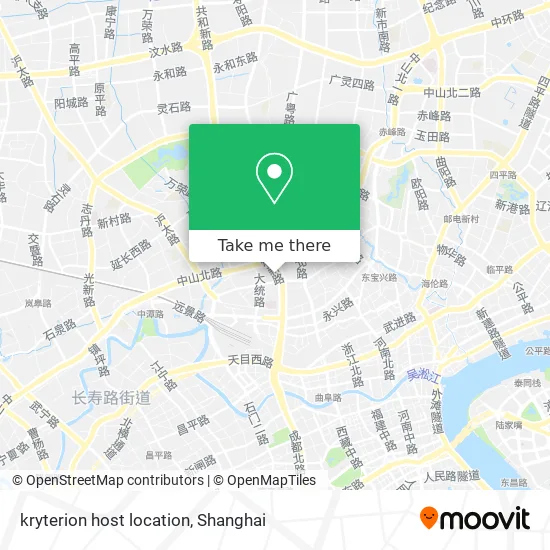 kryterion host location map