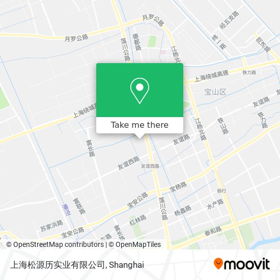 上海松源历实业有限公司 map