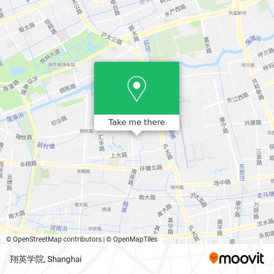 翔英学院 map