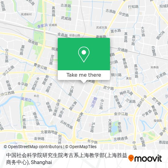 中国社会科学院研究生院考古系上海教学部(上海胜益商务中心) map