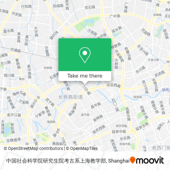 中国社会科学院研究生院考古系上海教学部 map
