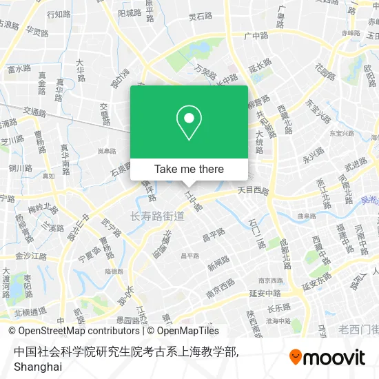 中国社会科学院研究生院考古系上海教学部 map