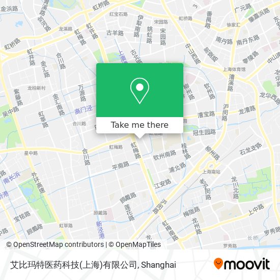 艾比玛特医药科技(上海)有限公司 map