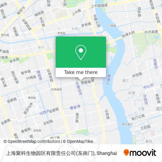 上海聚科生物园区有限责任公司(东南门) map