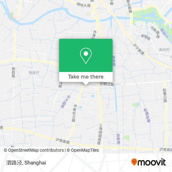 泗路泾 map
