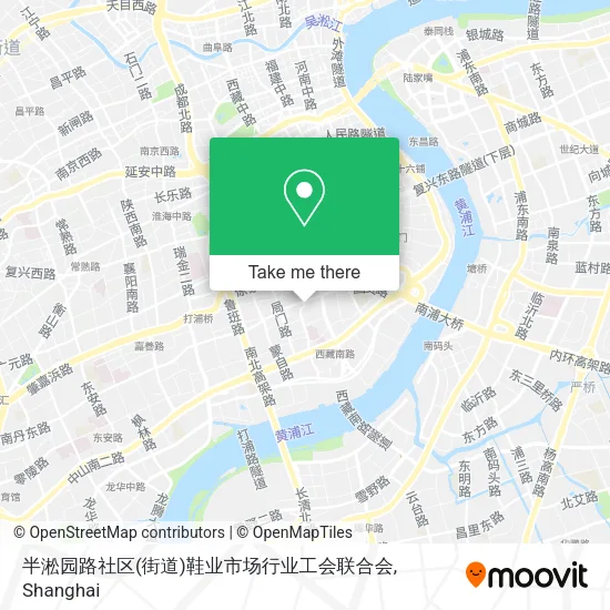 半淞园路社区(街道)鞋业市场行业工会联合会 map