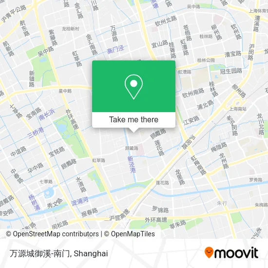 万源城御溪-南门 map