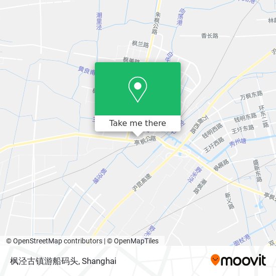 枫泾古镇游船码头 map