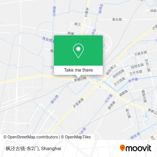 枫泾古镇-东2门 map