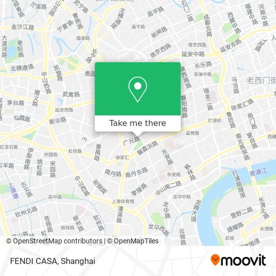 FENDI CASA map