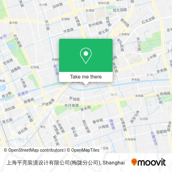 上海平亮装潢设计有限公司(梅陇分公司) map