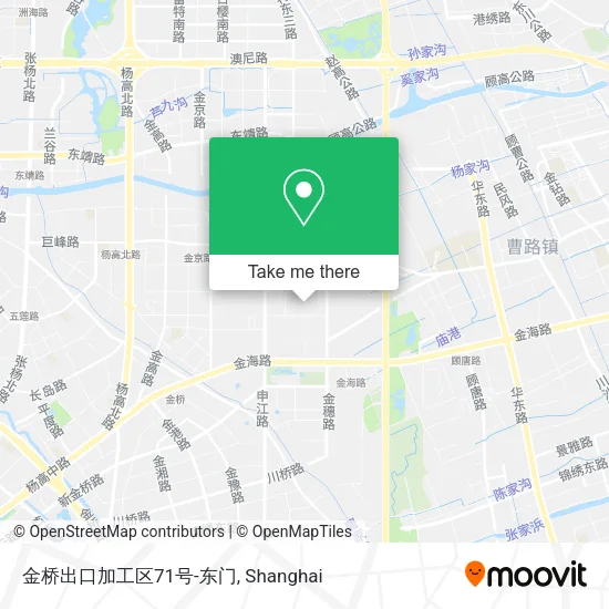 金桥出口加工区71号-东门 map