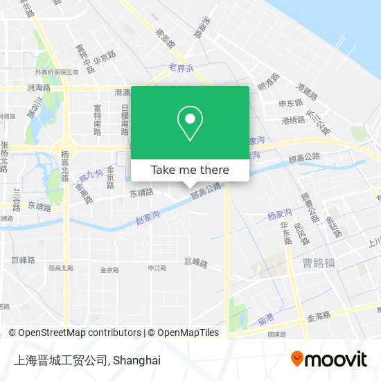 上海晋城工贸公司 map