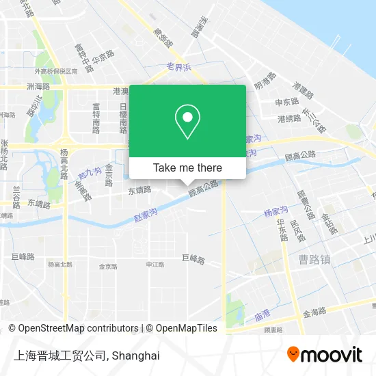 上海晋城工贸公司 map