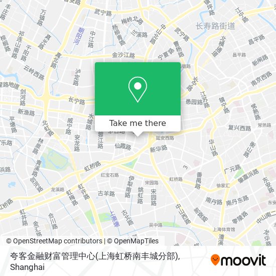 夸客金融财富管理中心(上海虹桥南丰城分部) map