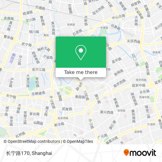 长宁路170 map