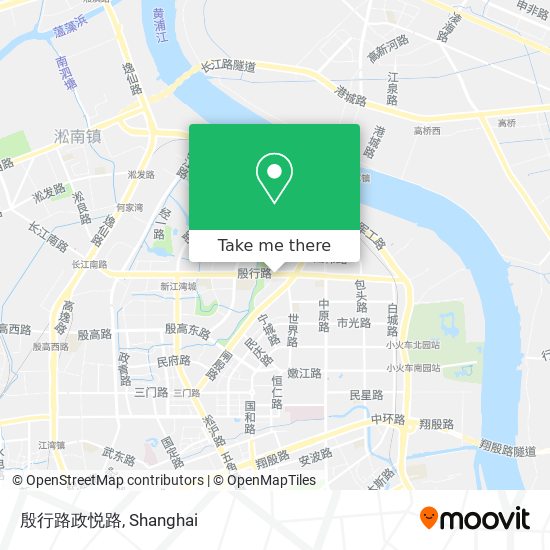 殷行路政悦路 map