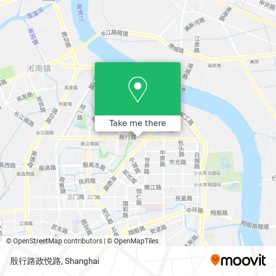 殷行路政悦路 map