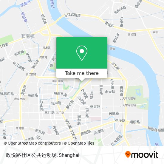 政悦路社区公共运动场 map