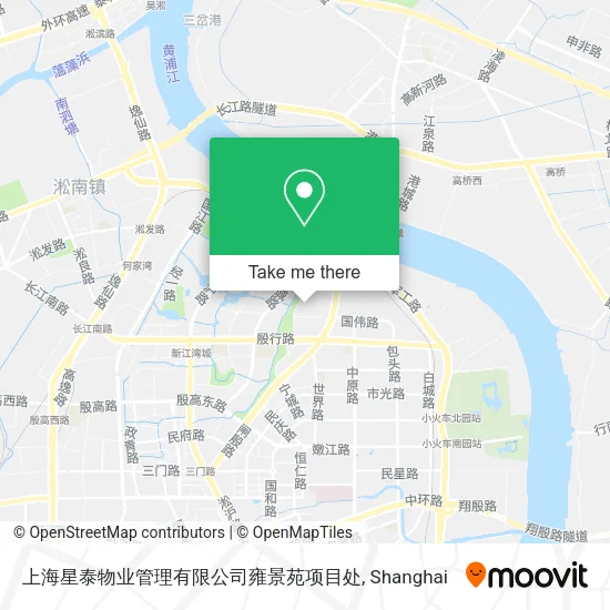 上海星泰物业管理有限公司雍景苑项目处 map